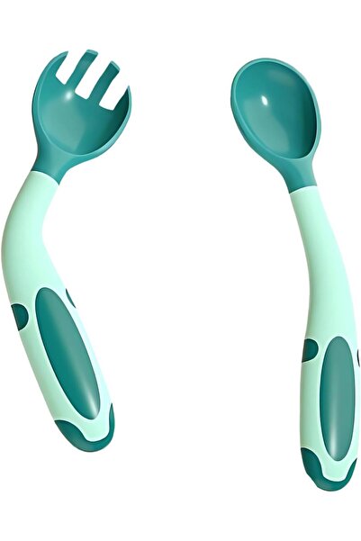 Twisoo Toddler Utensils Set With Case - Silicone Baby Spoon and Fork with Tra...