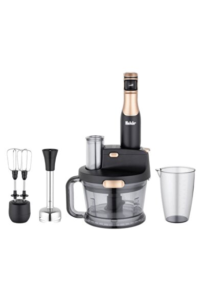 Fakir Mutfak Robotu 1,5 L Geniş Hazne, Turbo Fonksiyonlu, Bastıkça Hızlanan Gelişmiş Tasarım