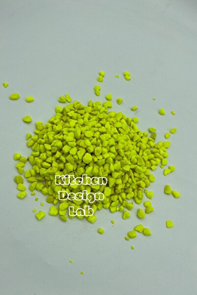 Kitchen Design Lab Sarı Dekoratif Taşlar Ev Dekorasyon Natural Taşlar Akvaryu...