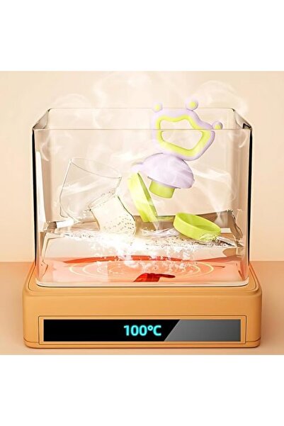 Twisoo Silicone Infant Fruit Feeder - BPA-Free Silicone 3 Size Mesh Nipple - Safe Fresh Vegetable &