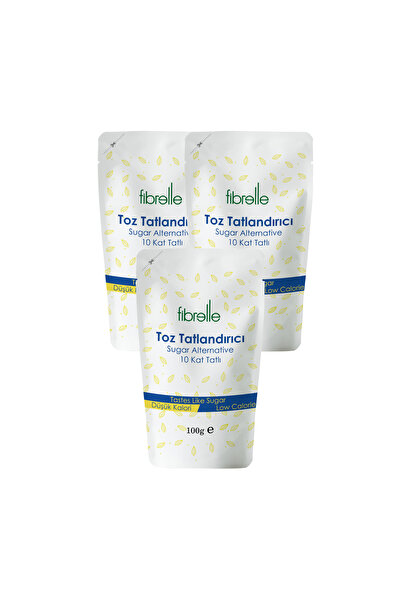 Fibrelle Ultra Plus Tatlandırıcı 100 g Sukralozlu 3 Paket