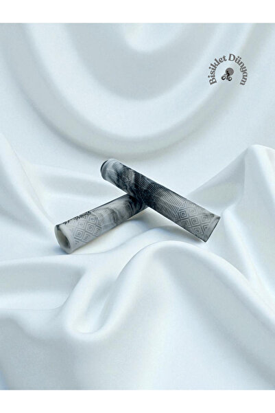 Bisiklet 165mm Bmx Dirt Jump Yumuşak Elcik Beyaz/Siyah