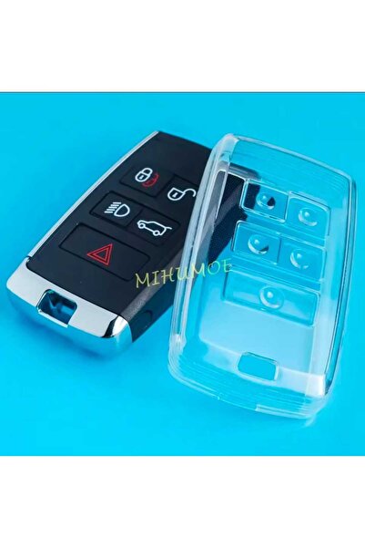 AYCANSTORE Husă pentru telecomandă Land Rover, Jaguar, transparentă, transpar...