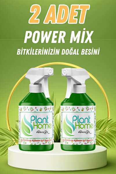 Plant Home Power Mix 2 Adet Süper  Set - Kök Yaprak Tomurcuk Bitki Besini Pow...