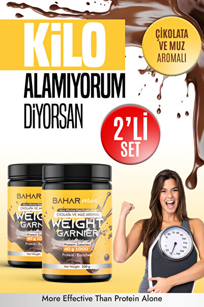 Bahar Kids Protein Besin Destekleyici Muz Ve Kakao Aromalı-Kilo-aldırıcı işta...