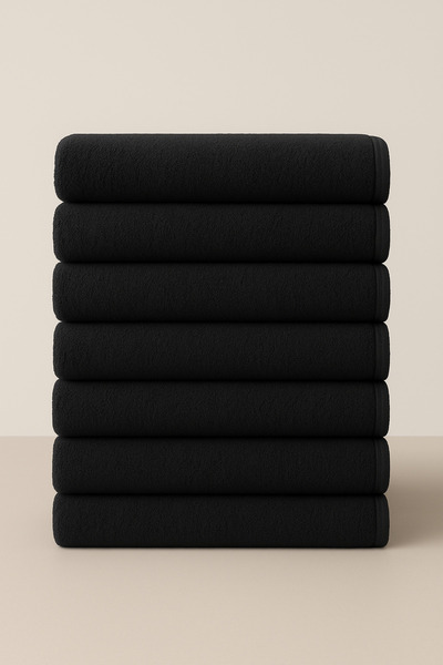 Elaganya Pack of 8 Cotton Hotel Spa Bath Towel Cotton 70 X 140