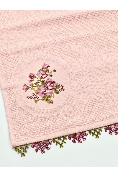 EvremStore El Yapımı İğne Oyası Çeyizlik & Hediyelik Mutfak Havlusu 30x50