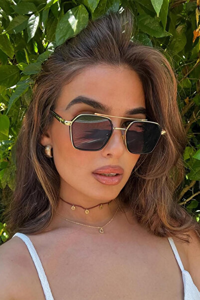 Roger Bacon نظارات شمسية نسائية سوداء اللون للحماية من الأشعة فوق البنفسجية 4...