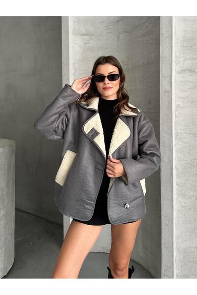 FERZOLAİO Devin Anthracite Leather Jacket