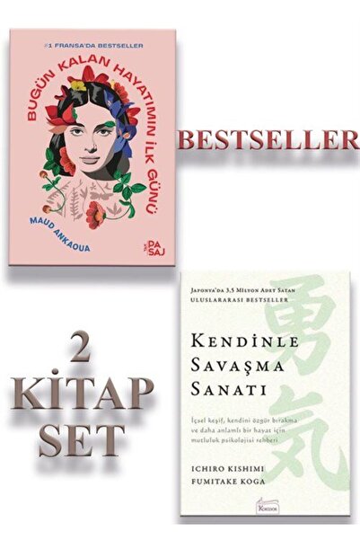 Yan Pasaj Yayınevi Bugün Kalan Hayatımın İlk Günü & Kendinle Savaşma Sanatı (...