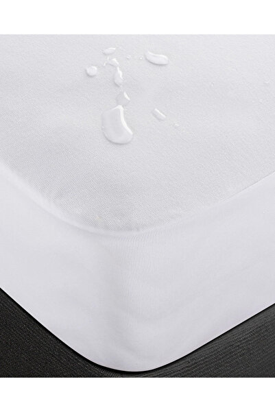 Madame Coco Alaise Liquid Proof Spannbettmatratze für Doppelbetten – Weiß