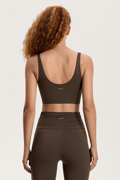 Oysho Light Touch crossover tank top