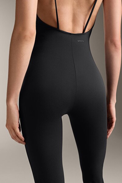 Oysho Comfortlux ring flare jumpsuit