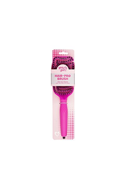 beauty girl Saç Fırçası Pro Pembe Paddle