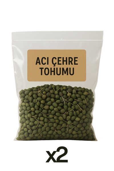 AKTARFAN Acı Çehre Tohumu 10 Gr X 2 Adet