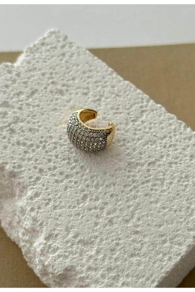 ALİA Ear cuff zirkon taş halka kıkırdak kadın