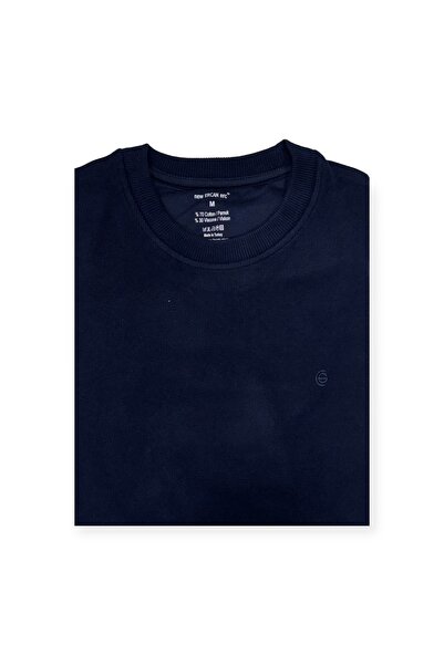 Sadık Collection Ercan Long Sleeve Thessaloniki Knitted Crew Neck Cotton Sweater 0309