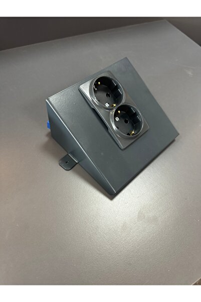 Store Üçgen Antrasit 2 Pirizli Metal Kasa Antrasit 1 Kalite Metal