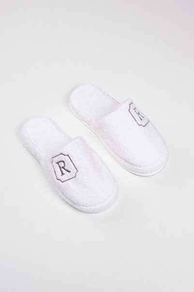 Ender Home R Harfli Havlu Terlik – Kaymaz Taban, Yüksek Su Emiciliği