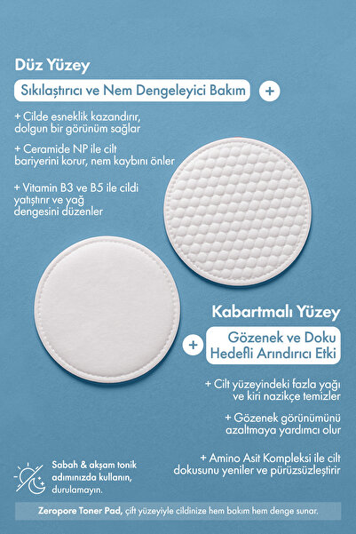 Ph Lab Phlab Zero Pore Gözenek Sıkılaştırıcı 60'lı Toner Pad