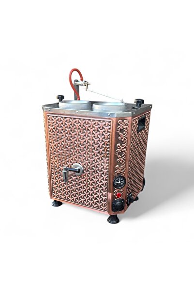 Copper Atelier 1St Class Copper Electric Tea Boiler - 2 Teapot, 25 Lt Capacity