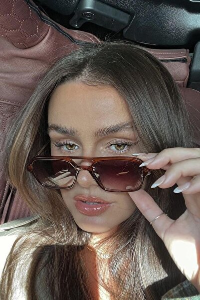 Goldmine نظارات شمسية جلامور للجنسين باللون البني