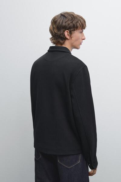 Massimo Dutti Cepli pamuklu fitilli ceket