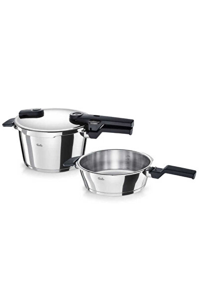 Fissler Vitaquick® Glossy 4.5+2.5 Litre Düdüklü Tencere Seti