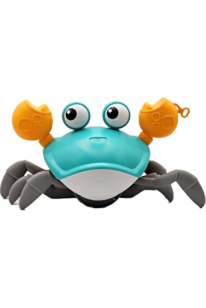 Twisoo Manual Crab Bath Toy – Wind-Up Walking Baby Toy for Land & Water, No B...
