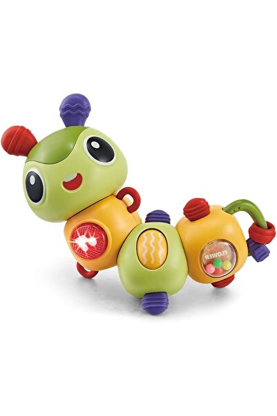 Twisoo 4-in-1 Baby Teething & Sensory Toys – Montessori Infant Rattle & Chewa...