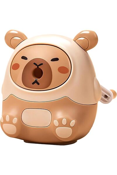 Twisoo Capybara Pencil Sharpener – Cute Cartoon Capybara Manual Sharpener for Kids, Students, Scho