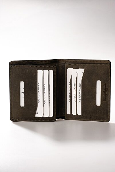 Getto Deri Genuine Leather Route Wallet