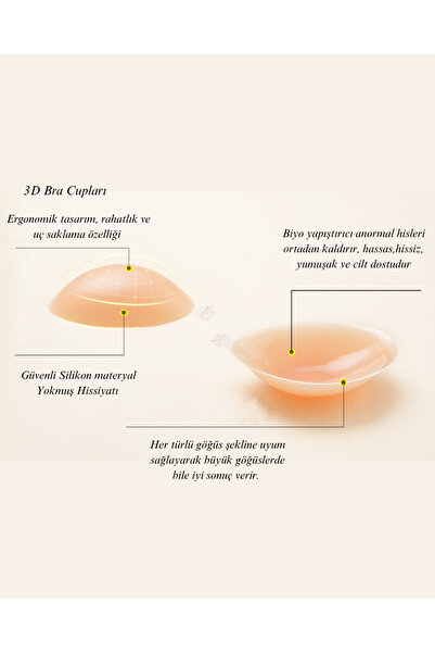 Atelier Tuberose High Holder Silicone Bra Breast Plumping Push up Strapless Invisible Ghost Bra