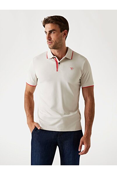 Guess New Tech Erkek Slim Fit Polo T-Shirt