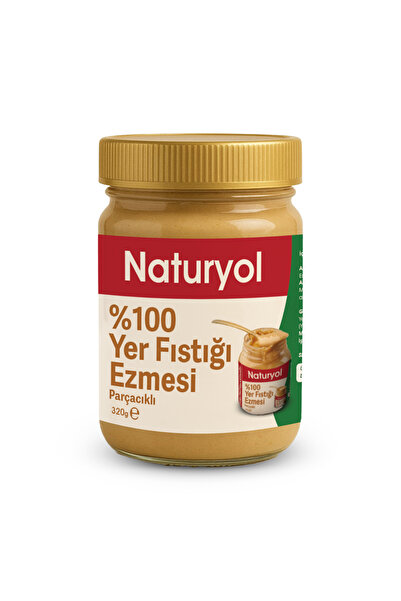 NATURYOL %100 Yer Fıstığı Ezmesi Şekersiz, Katkısız, Sade, Glutensiz, Vegan 3...