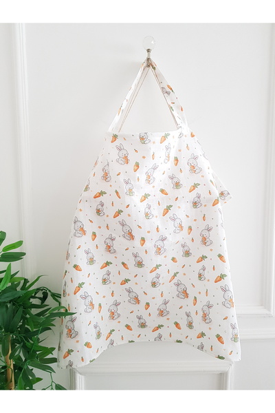 ilkimbebe Emzirme Önlüğü Balenli Müslin Konforlu , Puset Örtüsü - 70x100 Cm ,...