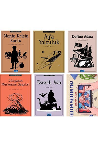 Parıltı Yayınları Telefon Melefon Yok! Ortaokul Okuma Seti 6 Kitap