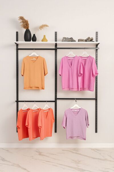 DİYAR DİZAYN MAĞAZA RAF SİSTEMLERİ , ASKILIK DUVAR RAFI DOLAP TARZI