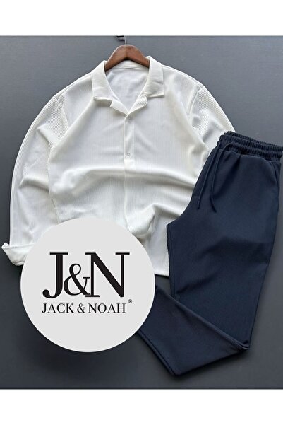ALİ.COM 2025 New Season Ottoman Rubberized Lycra Stretchy Fabric Shirt Pants Set