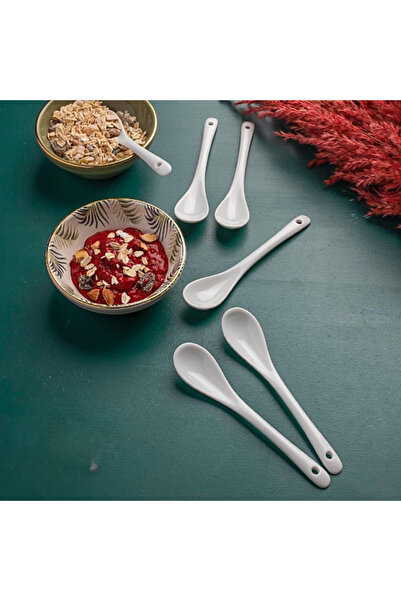 ÖNEMLİ MAĞAZACILIK Porcelain Spice Spoon 1 Piece