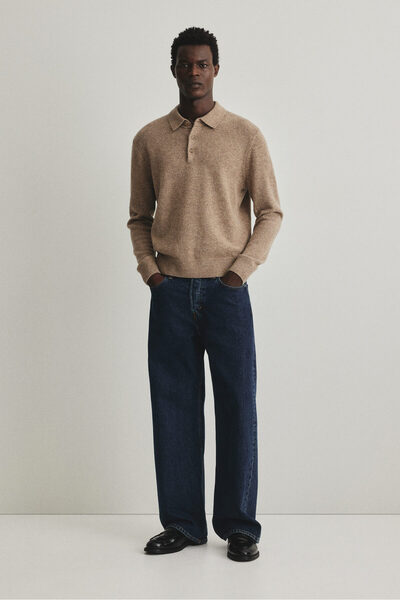 H&M Yün Polo Üst Regular Fit