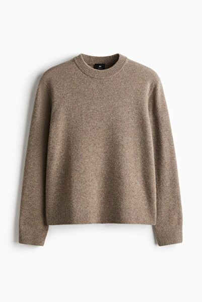 H&M İnce Triko Yün Kazak Regular Fit