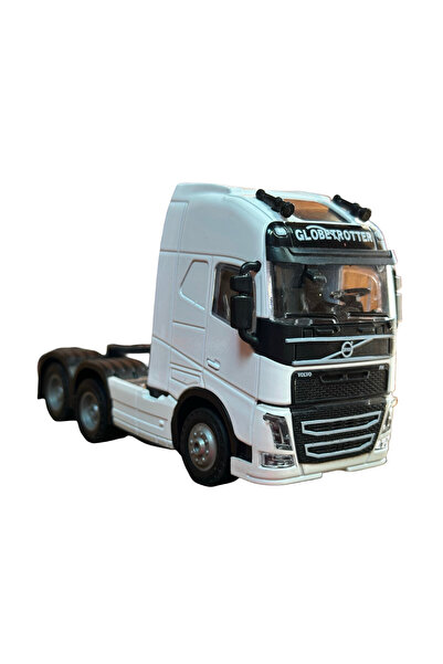 JPT Ματσέτα μεταλλικό Camion Volvo cu sunet si lumini alb