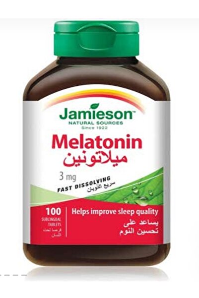 Jamieson ميلاتونين 3 ملغ 100 قرص
