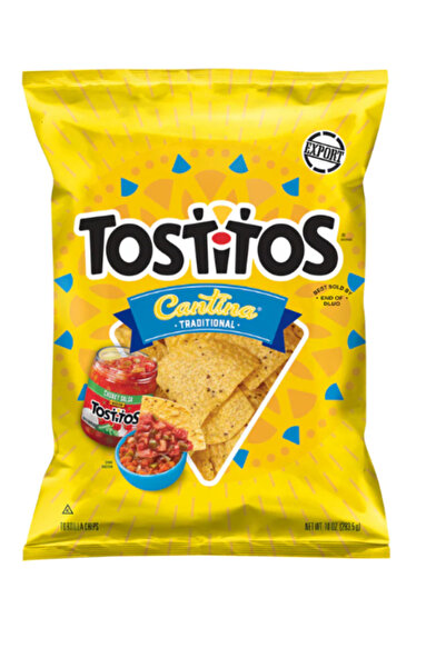 Tostitos رقائق التورتيلا التقليدية كانتينا 10 أونصة (283.5 جم) - تصدير × 2 قطعة