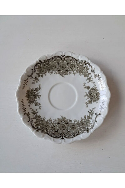SELTMANN Nurantik Original German Bavarian Antique Coffee Cup Saucer with Floral Pattern