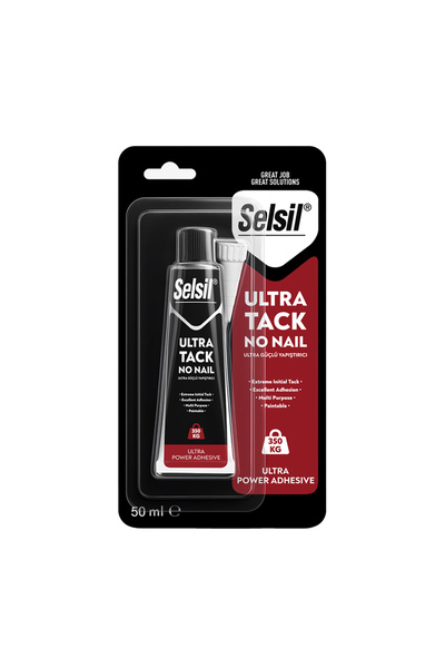 Selsil Ultra Tack Güçlü Yapıştırıcı Beyaz 50 Ml 2 ADET