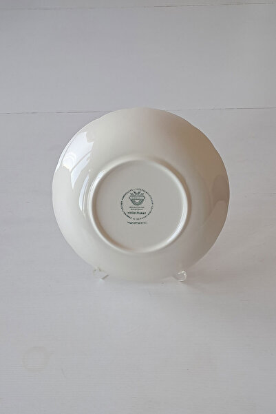 Villeroy & Boch Wild-Rose Handmalerei Antika Porzellan Dinner Plate Pink Green