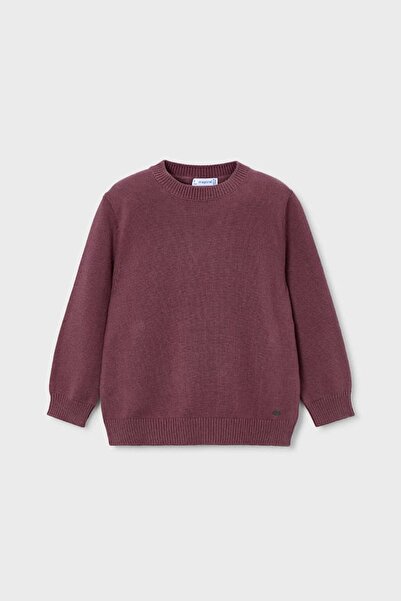 MAYORAL Pulover de tricotat de bază pentru băieți - violet