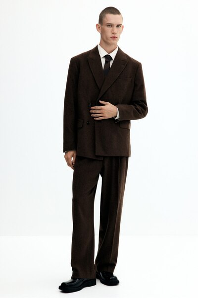 H&M Kruvaze Ceket Relaxed Fit